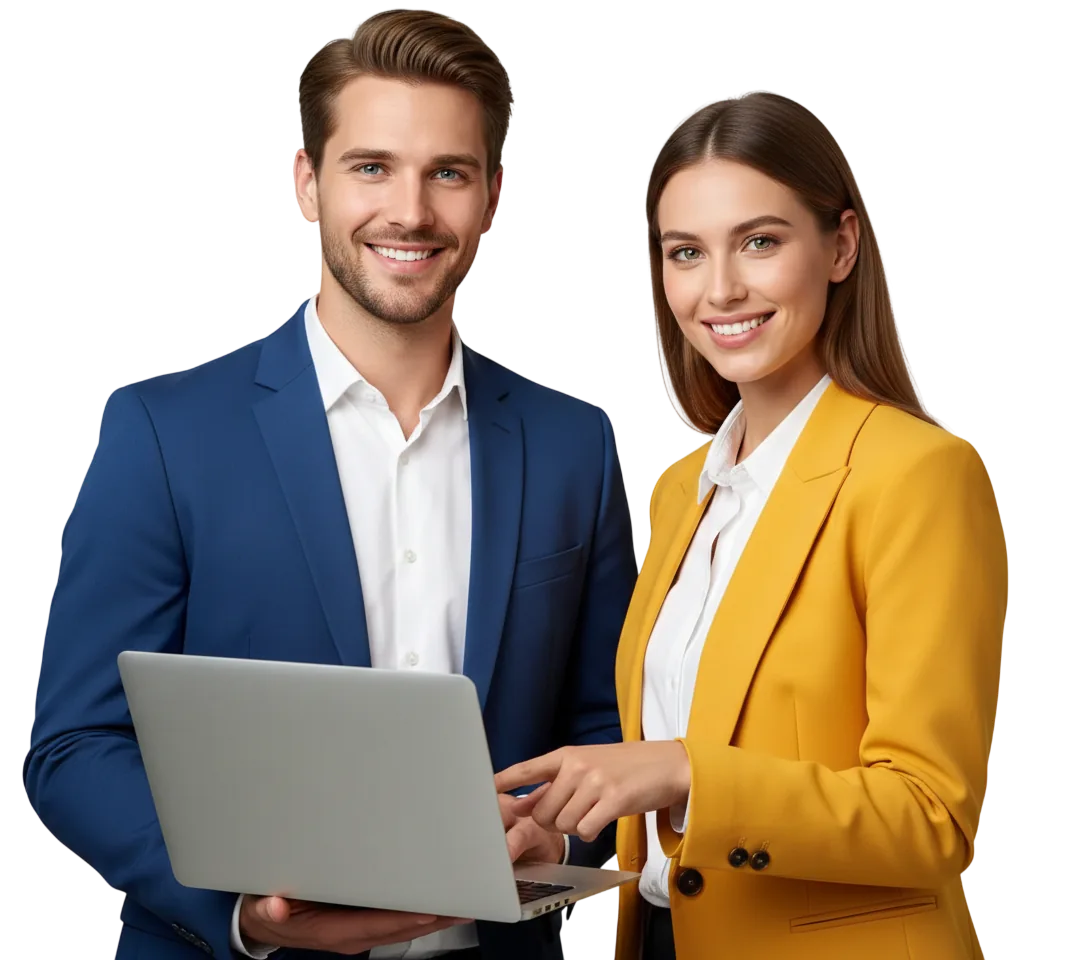 Bild von zwei Geschaeftsleuten