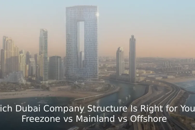 Freezone vs Mainland vs Offshore Dubai (2026) Which Structure Is Right for You