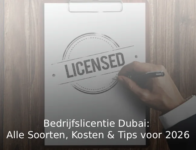 Bedrijfslicentie Dubai Alle Soorten, Kosten & Tips voor 2026