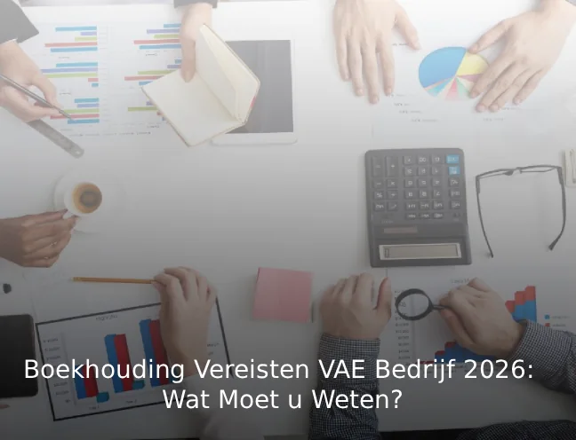 Boekhouding Vereisten VAE Bedrijf 2026 IFRS, btw-recordbewaring, QFZP-audits en e-facturatie, compliant met de FTA