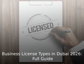 Business License Types in Dubai 2026 Full Guide
