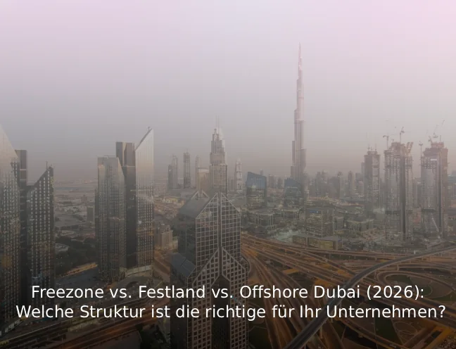 Freezone vs. Mainland vs. offshore welke structuur is geschikt voor u