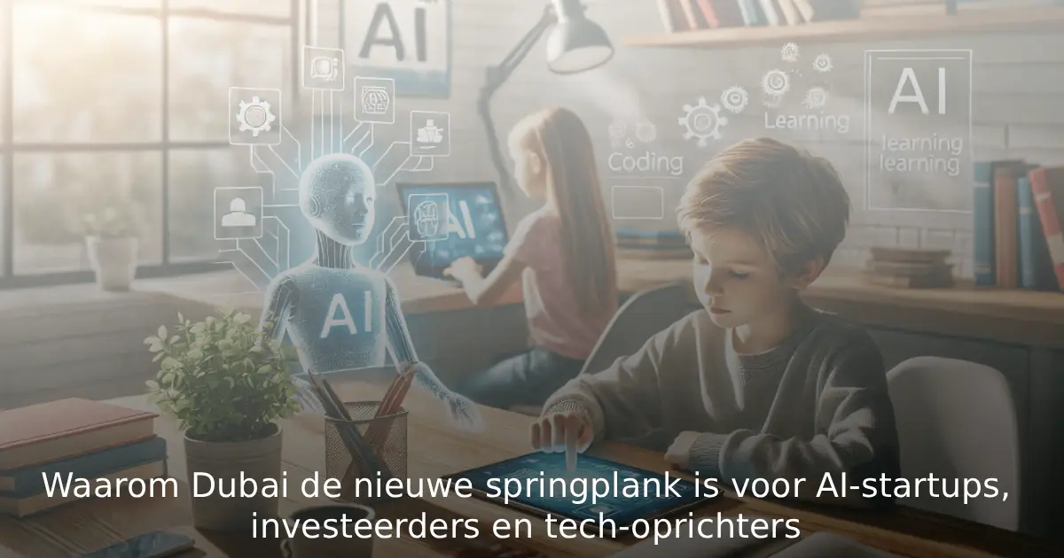 Waarom Dubai de nieuwe springplank is voor AI-startups, investeerders en tech-oprichters