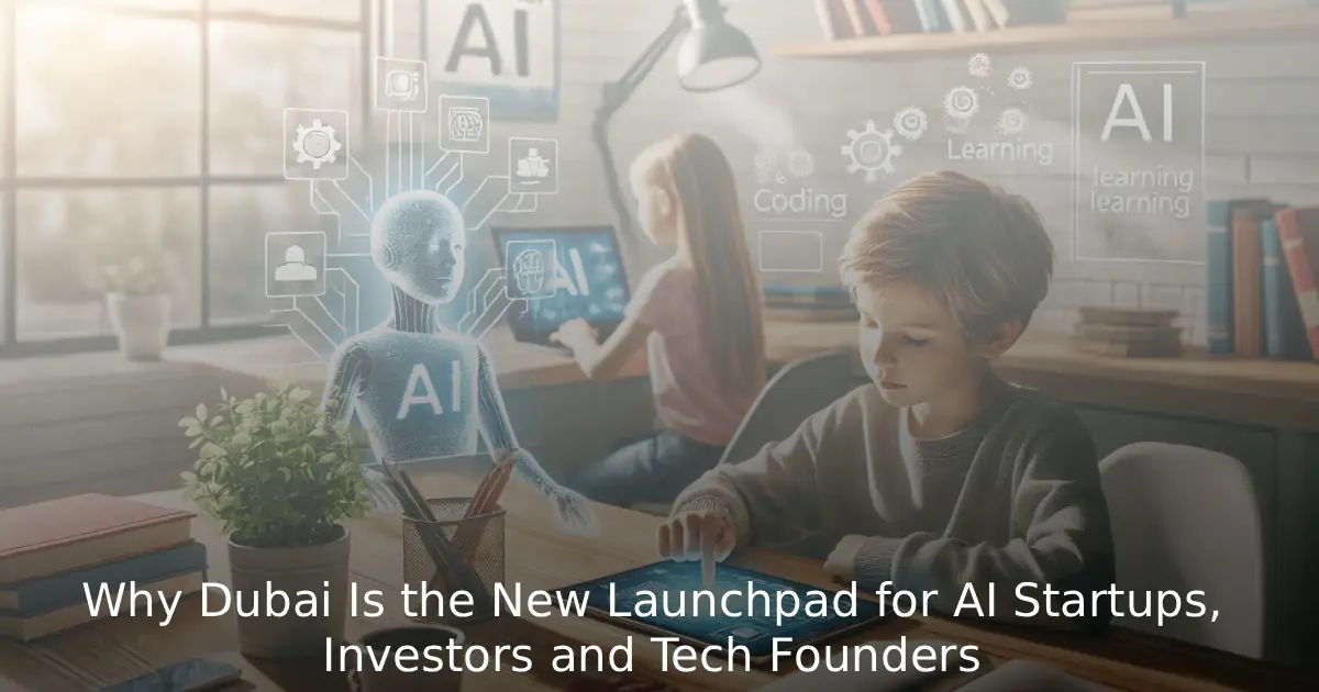 Why Dubai Is the New Launchpad for AI Startups, Investors and Tech Founders