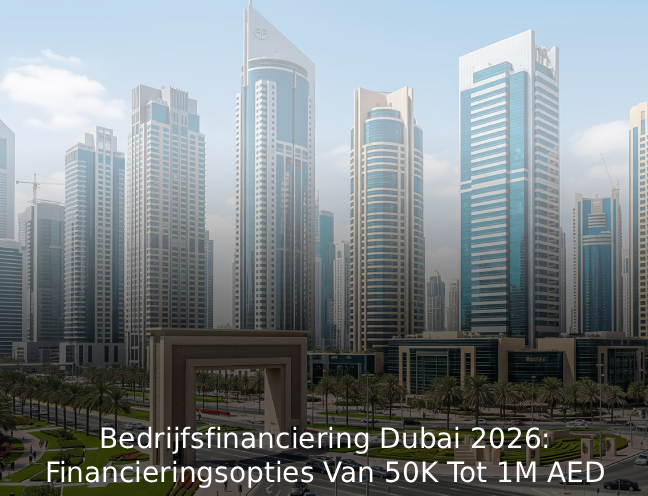 Bedrijfsfinanciering Dubai 2026 Financieringsopties Van 50K Tot 1M AED