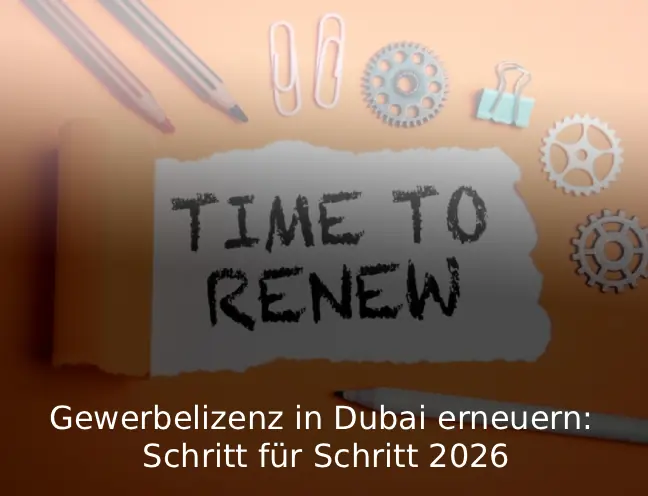 Gewerbelizenz in Dubai erneuern Schritt für Schritt 2026