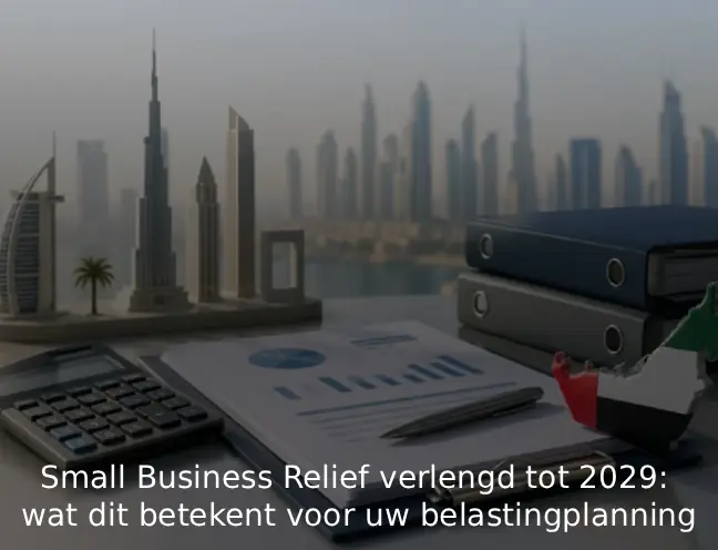 Small Business Relief verlengd tot 2029 wat dit betekent voor uw belastingplanning
