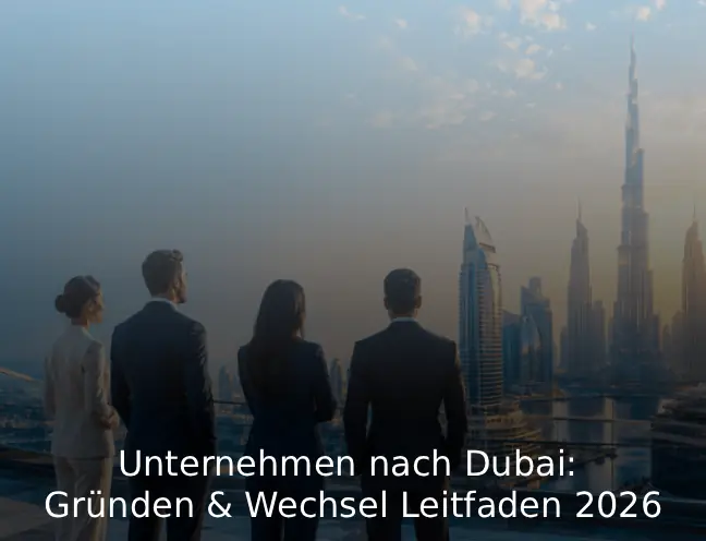 Unternehmen nach Dubai Gründen & Wechsel Leitfaden 2026