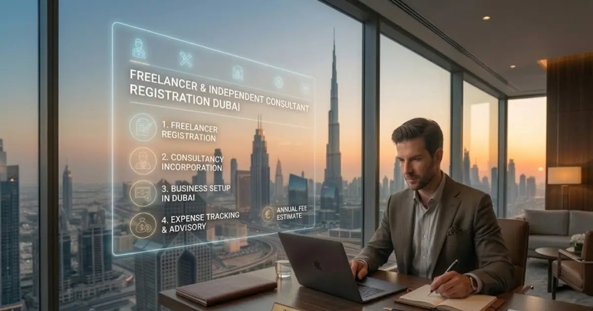 Freelance & Consultant Company Setup in Dubai: 2026 Guide