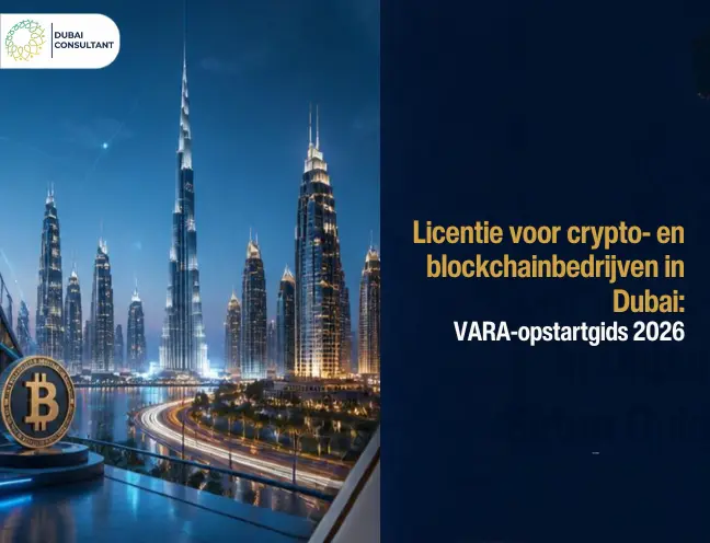 Licentie voor crypto en blockchainbedrijven in Dubai VARA opstartgids 2026