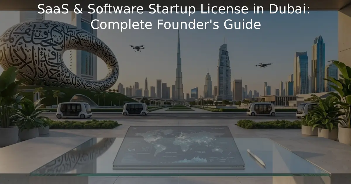 SaaS & Software Startup License in Dubai Complete Guide