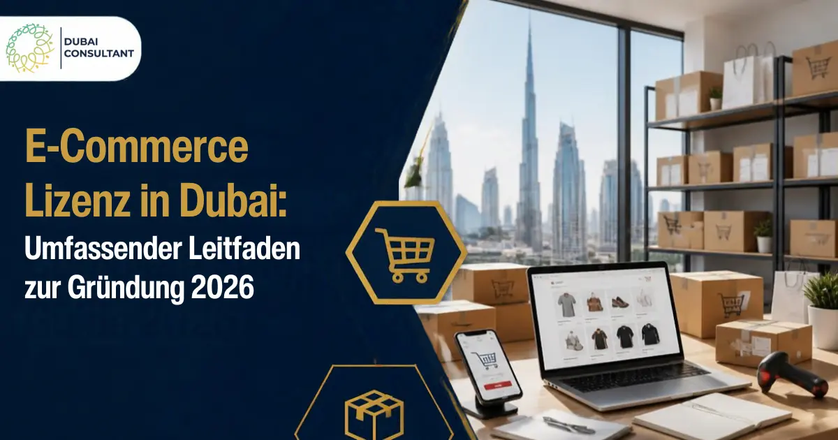 E-Commerce-Lizenz in Dubai Umfassender Leitfaden zur Gründung 2026