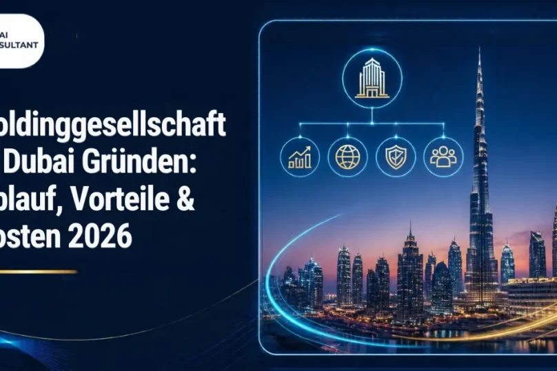 Holdinggesellschaft in Dubai Gründen Ablauf, Vorteile & Kosten 2026